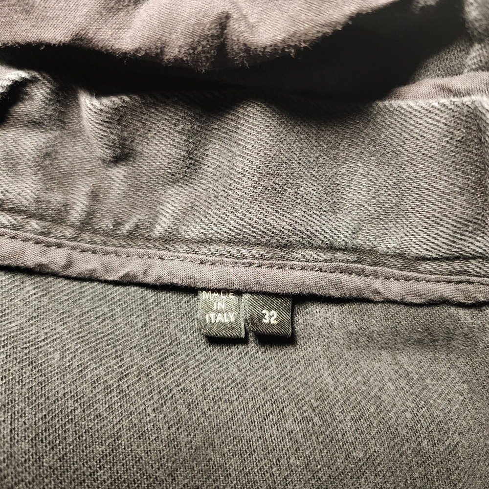 Roberto Cavalli Slim Fit Jeans Mens 32 Black Excellent Made in Italy Designer - Picture 4 of 7